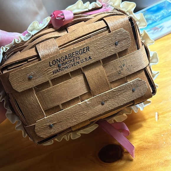 LONGABERGER 1989 BASKET SET - Picture 4 of 7